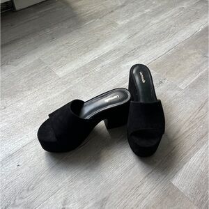 Larroude platform heels